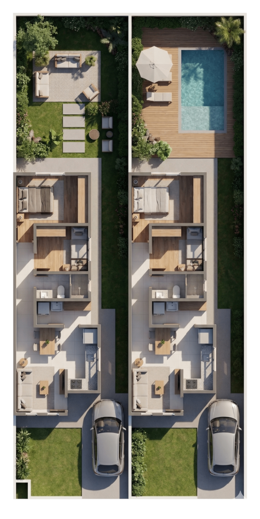 Casas separadas Lábaro